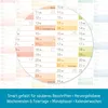 Wandkalender 2026 - A2 / gefalzt + Extra A3 & A4-Übersicht Produktbild-Vorschau 3