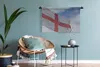 MuchoWow® Wandteppich Wandbehang Die englische Flagge weht Produktbild-Vorschau 5