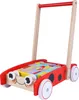Dřevěný vozík, posunovač, chodítko 40 kostek Ecotoys Náhled obrázku produktu 1