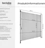 tectake® Klemmmarkise Taija verschiedene Größen Produktbild-Vorschau 5