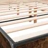 The Living Store Bettgestell Räuchereiche 140x200 cm Produktbild-Vorschau 8
