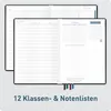Häfft Lehrer-Planer 2026/2027 / A5+ / Black Edition Produktbild-Vorschau 5