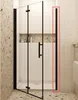 200cm schwarz Armatur  Aluminium-Rahmen dushe Zubehör Produktbild-Vorschau 2