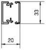 Hager Leitungsführungskanal LF2003507035 ** PVC LF 20x35mm Produktbild-Vorschau 4