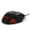A black gaming mouse with red accents and lighting, shown from a side angle on a white background. Anteprima dell’immagine prodotto