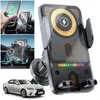 Auto Handyhalterung mit Wireless Charging 15W, automatische Produktbild-Vorschau 1