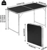 WOLTU Campingtisch Klapptisch höhenverstellbar Aluminium Produktbild-Vorschau 3