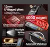 Kliešťový ampérmeter, multimeter, 4000 počítacích impulzov, Náhľad obrázku produktu 8