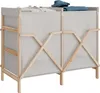 Badschrank für Wäsche Vicco Bruno Beige 80 x 64 cm mit 2 Produktbild-Vorschau 6