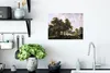 MuchoWow® Poster Bewaldete Landschaft mit Bauernhäusern - Produktbild-Vorschau 3