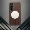 TORRO Galaxy S26+ Leder-Bumper-Hülle - Dunkelbraun Produktbild-Vorschau 4