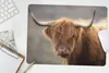 MuchoWow® Mauspad Mousepad Schottischer Highlander - Licht Produktbild-Vorschau 5