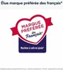 A marketing image with a heart-shaped badge indicating "Preferred Brand of French People" for coffee machines. Voir les images du produit