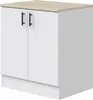 Dmora Küche Verbano Weiß 7 Regale, 4 Schubladen, Modular Produktbild-Vorschau 5