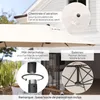 Outsunny Parasol de jardin exterieur parasol double 4,6L x Voir les images du produit 6