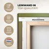 MuchoWow® - Leinwandbilder - Vogel - Rotkehlchen - Produktbild-Vorschau 3