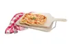 Pierre à pizza avec poignées en inox - rectangulaire - env. Voir les images du produit 2