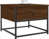 vidaXL Salontafel, bruin, eikenlook, 51x51x40 cm, houtvezel Productafbeelding-voorbeeld 3
