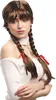 WIG ME UP Perücke Zöpfe Schulmädchen Braun XR-008-P6 Produktbild-Vorschau 1