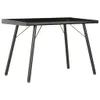vidaXL Schreibtisch Schwarz 90×50×79 cm -  Schreibtische Produktbild-Vorschau 2