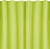 A close-up view of a green curtain. Produktbild-Vorschau
