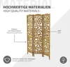 ML-Design Paravent Raumteiler 3-teilig Yokohama, Natur, Produktbild-Vorschau 5