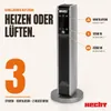 Ventilator 2in1 Keramik Heizlüfter Elektro HCEHT 3611 | Produktbild-Vorschau 3