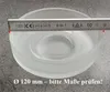 Vallona Ersatz Seifenschale Glas 120mm Ø breit massiv 50mm Produktbild-Vorschau 4