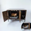 Relaxdays Katzenschrank für Katzentoilette, mit Produktbild-Vorschau 3