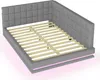 okwish Polstrovaná postel 140×200 s LED a USB Náhled obrázku produktu 5