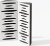 Two white acoustic corner bass traps with black oval cutouts are shown against a white background. Podgląd zdjęcia produktu