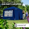 CASARIA® Pavillon Pop-Up 3x3m inkl. 4x Seitenteile Produktbild-Vorschau 4