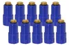 Baustopfen blau 1/2 Zoll mit Messinggewinde Set 10 Stück Produktbild-Vorschau 1