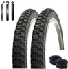 2 pneus de vélo VEE Rubber V024 16" noir 47-305 (16 x 1,75) Voir les images du produit 1