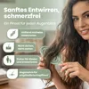 Komfort Haarbürste Creme – Ergonomische Entwirrbürste für Produktbild-Vorschau 3