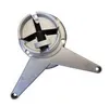 Pied de table / pied de support - aspect inox, Ø 6 cm x 87 Voir les images du produit 2