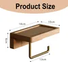 Doppelter Toilettenpapierhalter zur Wandmontage – Produktbild-Vorschau 4