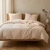 HOMLA RETIE beige Baumwolle Rindenbettwäsche 160x200 + Produktbild-Vorschau 9