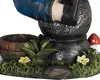 Relaxdays Gartenzwerg mit Laterne, wetterfest, frostsicher, Produktbild-Vorschau 9