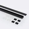 Aluminiumprofil Aufbau für LED Streifen bis 15 mm Schwarz 2 Produktbild-Vorschau 4