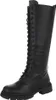 Ital-Design Damen Stiefel Schnürstiefel  Lederoptik Produktbild-Vorschau 1