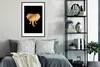 MuchoWow® MuchoWow® Gerahmtes Poster Elefant - Gold - Produktbild-Vorschau 2