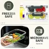 12 Stück Glas Lebensmittelbehälter + 5 Sauce Produktbild-Vorschau 6