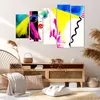 Bild auf Leinwand - Leinwandbild - Frau Modell - 150x100cm Produktbild-Vorschau 7