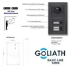 GOLIATH Basic 2-Draht BUS Türsprechanlage | FullHD | App | Produktbild-Vorschau 3