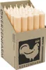 Stabkerzen aus Paraffin, 180/22 mm, Creme, KERZENFARM HAHN, Produktbild-Vorschau 2