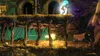 A scene from a video game with a creature on a platform and another creature in the foreground. Produktbild-Vorschau