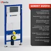 DOMINO  Geberit Duofix Basic Vorwandelement + Wand-WC Produktbild-Vorschau 3
