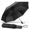 Regenschirm schwarz Schirm Golfschirm automatischer Produktbild-Vorschau 1