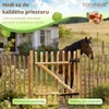 Floranica Záhradná brána z lieskovcového dreva pre plotový Náhľad obrázku produktu 3